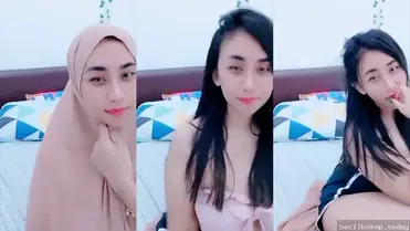 Bokep Berhijab Cantik Pamer Body Menggoda Pas Live poster