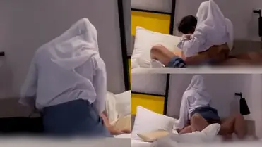 Bokep Jilbab Jeje Open BO Bagian Dua Ngentot Ganas poster